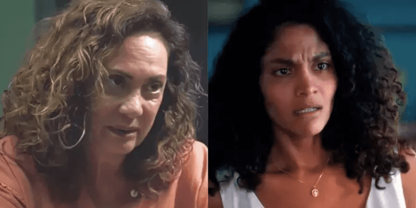Agatha arma contra Aline (Reprodução/Internet) Agatha arma contra Aline (Reprodução/Internet)
