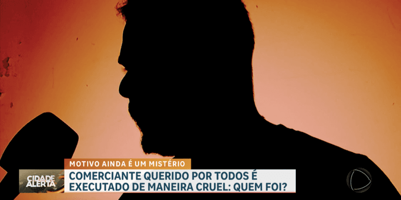 Entrevista com parente no Cidade Alerta (Reprodução/Record) Entrevista com parente no Cidade Alerta (Reprodução/Record)