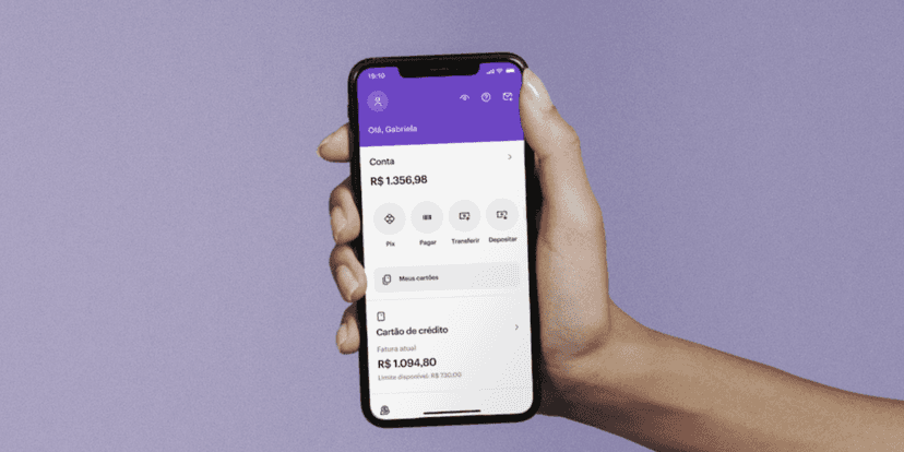 Aplicativo da Nubank (Reprodução/Internet) Aplicativo da Nubank (Reprodução/Internet)