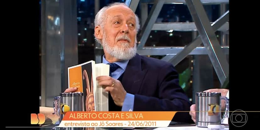 Alberto da Costa e Silva (Foto: Reprodução / Bom Dia Brasil da Globo) Alberto da Costa e Silva (Foto: Reprodução / Bom Dia Brasil da Globo)