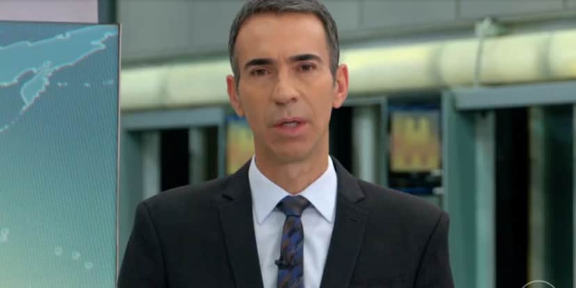 César Tralli no Jornal Hoje (Foto: Reprodução / Globo) César Tralli no Jornal Hoje (Foto: Reprodução / Globo)