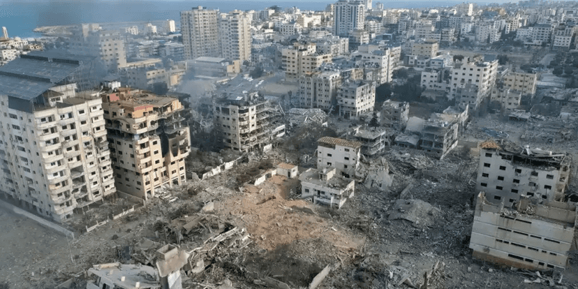 Guerra faixa de gaza (Foto: Reprodução, BBC) Guerra faixa de gaza (Foto: Reprodução, BBC)