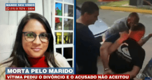Homem mata mulher a facadas após não aceitar o divórcio - Foto Brasil Urgente Homem mata mulher a facadas após não aceitar o divórcio - Foto Brasil Urgente