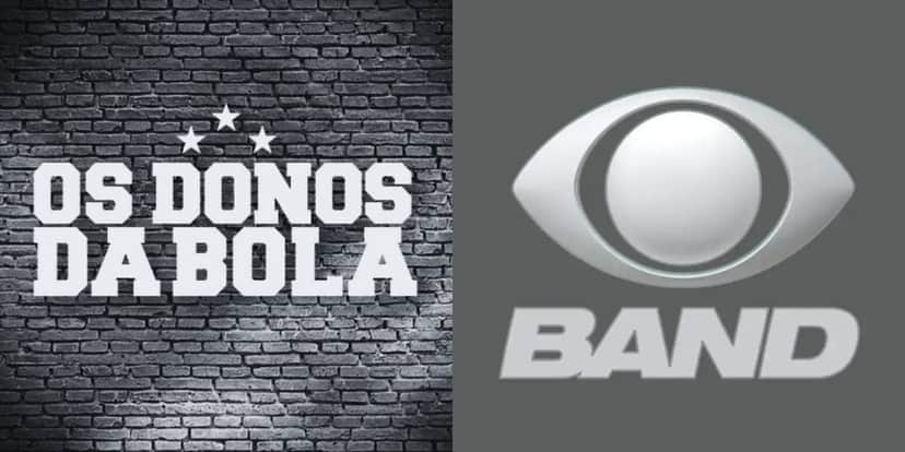 Logo do programa Os Donos da Bola e da Band - Foto Reprodução Internet Logo do programa Os Donos da Bola e da Band - Foto Reprodução Internet