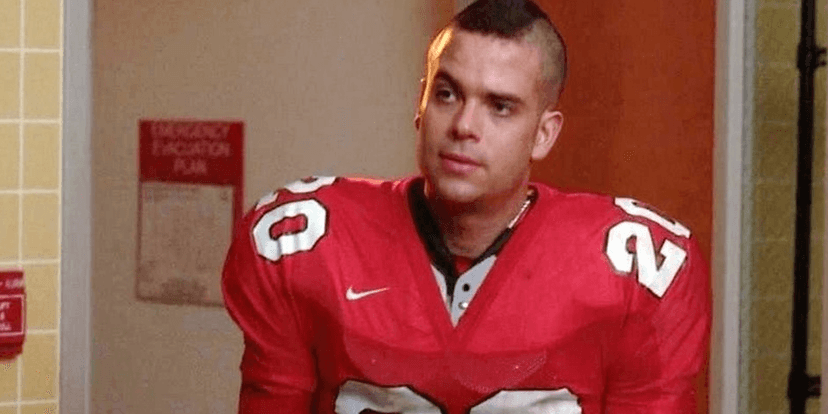 Mark Salling em Glee (Foto: Reprodução, Yuotuber) Mark Salling em Glee (Foto: Reprodução, Yuotuber)