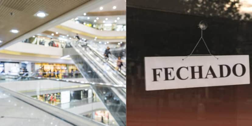 O triste fim de shopping gigantesco no Brasil após anos - Montagem: TVFOCO O triste fim de shopping gigantesco no Brasil após anos - Montagem: TVFOCO