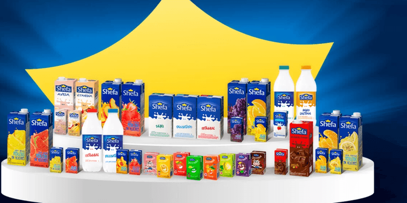 Produtos da empresa de laticínios Agropecuária Tuiuti, Shefa (Foto: Reprodução, Extra) Produtos da empresa de laticínios Agropecuária Tuiuti, Shefa (Foto: Reprodução, Extra)