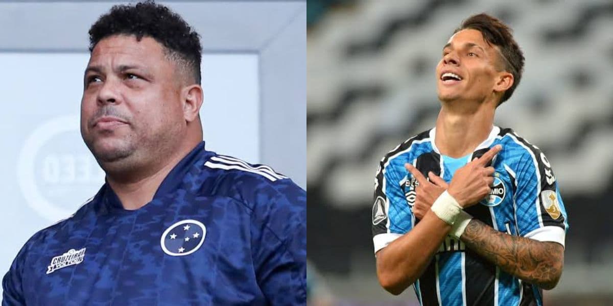 Ronaldo, dono do Cruzeiro, prepara proposta por Ferreira (Foto - Montagem TV Foco) Ronaldo, dono do Cruzeiro, prepara proposta por Ferreira (Foto - Montagem TV Foco)