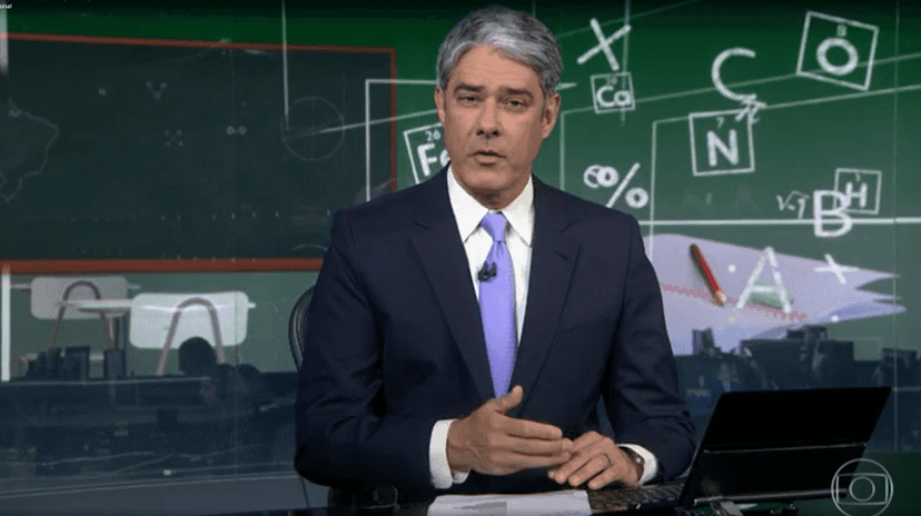 William Bonner confirma falência de empresa no JN (Foto: Reprodução, Globo) William Bonner confirma falência de empresa no JN (Foto: Reprodução, Globo)