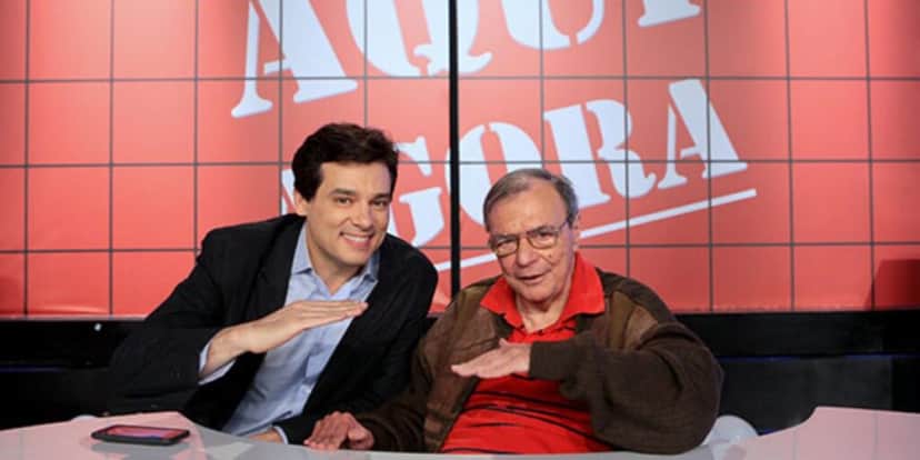 Celso Portiolli fez um linda homenagem para Gil Gomes, astro do Aqui Agora (Reprodução: SBT) Celso Portiolli fez um linda homenagem para Gil Gomes, astro do Aqui Agora (Reprodução: SBT)