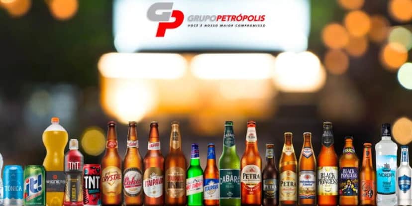 Grupo Petrópolis é dono de marcas amadas, como Itaipava e Petra (Reprodução: Internet) Grupo Petrópolis é dono de marcas amadas, como Itaipava e Petra (Reprodução: Internet)