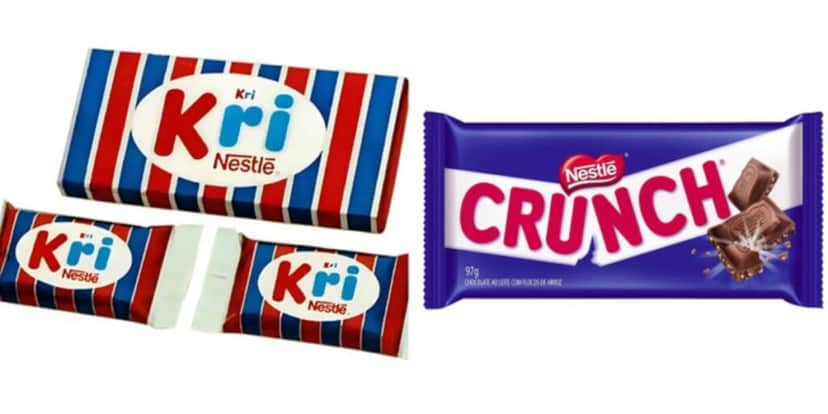 Chocolate Kri agora se chama Crunch - (Foto: Reprodução / Internet) Chocolate Kri agora se chama Crunch - (Foto: Reprodução / Internet)
