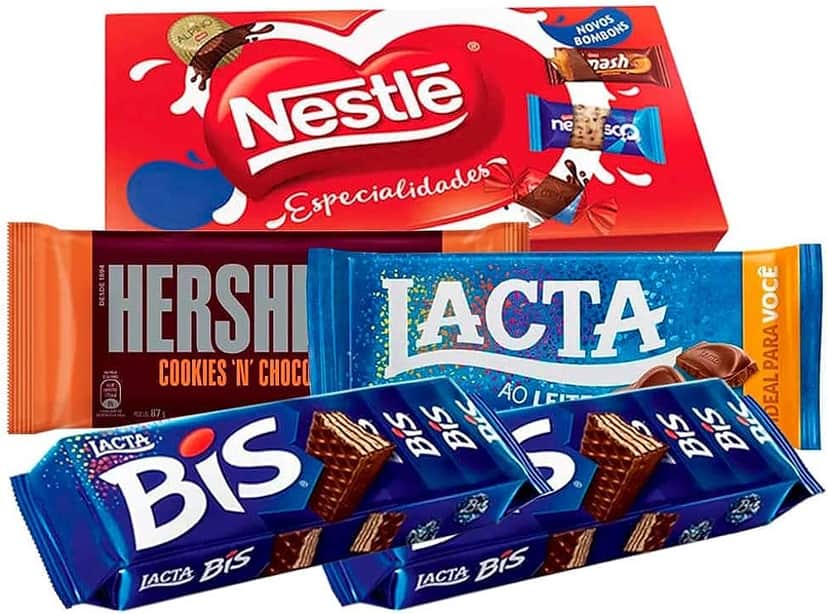 Marcas de chocolate (Foto: Reprodução, Amazon) Marcas de chocolate (Foto: Reprodução, Amazon)