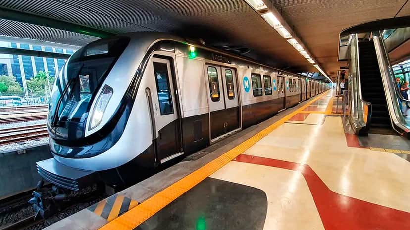 Metrô do Rio de janeiro (Foto: Reprodução, Invexo) Metrô do Rio de janeiro (Foto: Reprodução, Invexo)