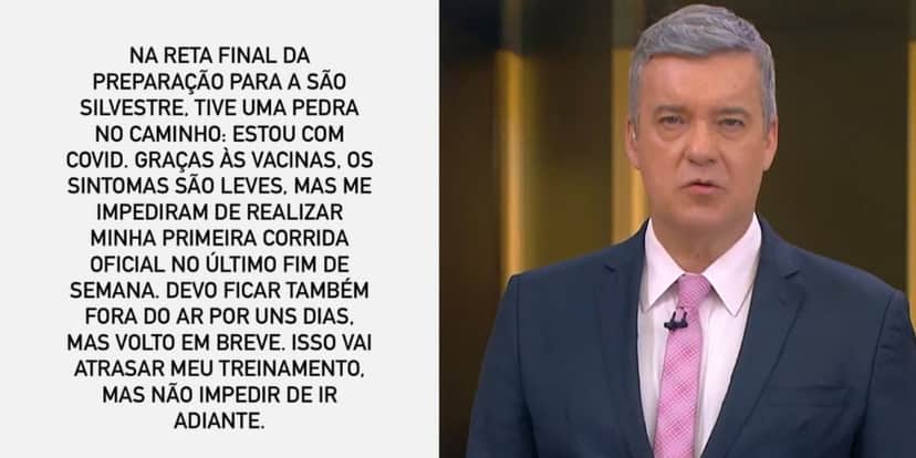 Comunicado de Roberto Kovalick em seu Instagram (Reprodução: Montagem TV Foco) Comunicado de Roberto Kovalick em seu Instagram (Reprodução: Montagem TV Foco)