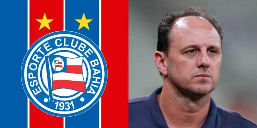 Rogério Ceni é treinador do Tricolor de Aço - Foto: Internet Rogério Ceni é treinador do Tricolor de Aço - Foto: Internet