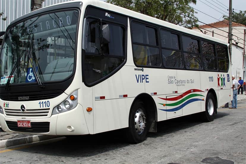 São Caetano do Sul libera ônibus de graça para a população da cidade de São Paulo (Foto: Divulgação) São Caetano do Sul libera ônibus de graça para a população da cidade de São Paulo (Foto: Divulgação)