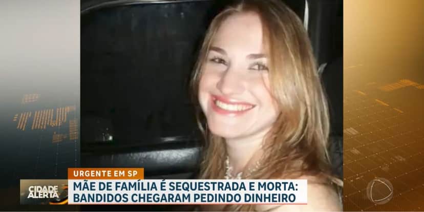 Vanessa tinha apenas 36 anos de idade e foi encontrada morta (Reprodução: Record) Vanessa tinha apenas 36 anos de idade e foi encontrada morta (Reprodução: Record)