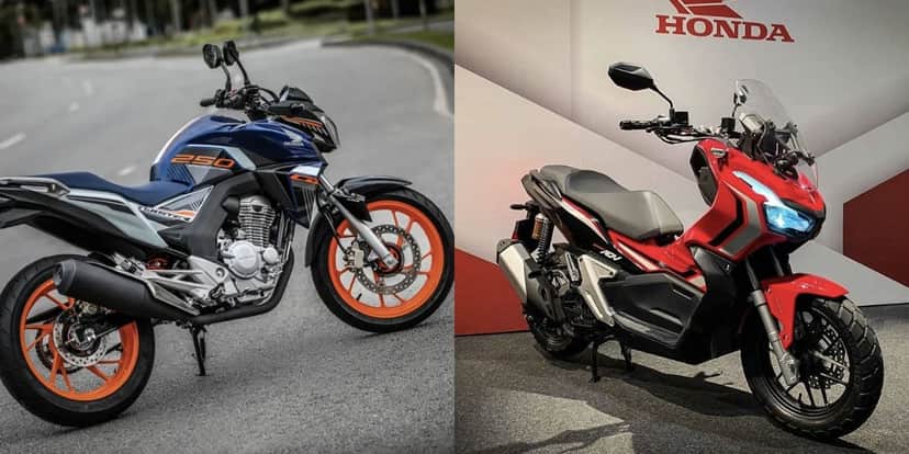Honda CB Twister e ADV (Reprodução/Internet) Honda CB Twister e ADV (Reprodução/Internet)
