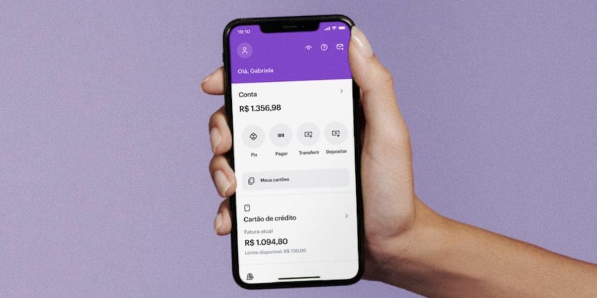 Aplicativo da Nubank (Reprodução/Internet) Aplicativo da Nubank (Reprodução/Internet)