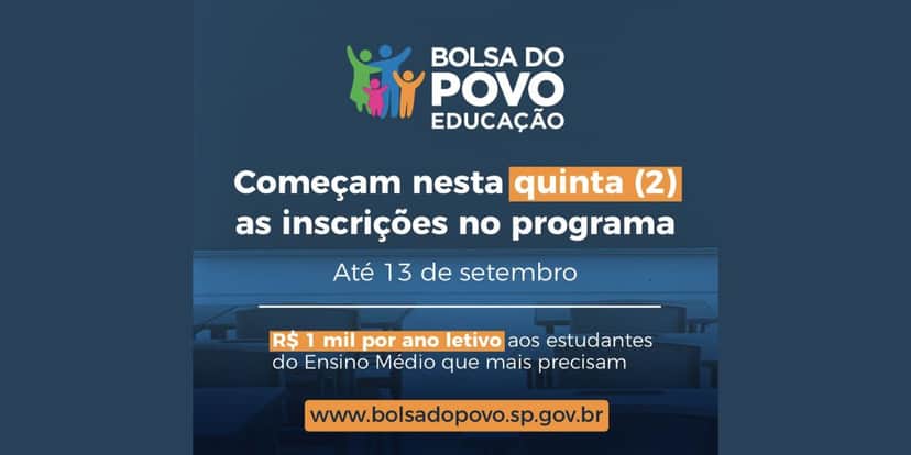 Bolsa estudantil do governo federal (Reprodução/Internet) Bolsa estudantil do governo federal (Reprodução/Internet)