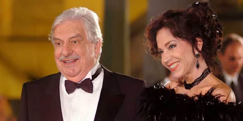 Casal na novela da Globo Paraíso Tropical, Hugo Carvana e Yoná Magalhães (Foto: Reprodução - Globo) Casal na novela da Globo Paraíso Tropical, Hugo Carvana e Yoná Magalhães (Foto: Reprodução - Globo)