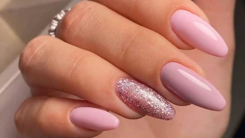 Unhas rosa. Foto: Reprodução/Internet Unhas rosa. Foto: Reprodução/Internet