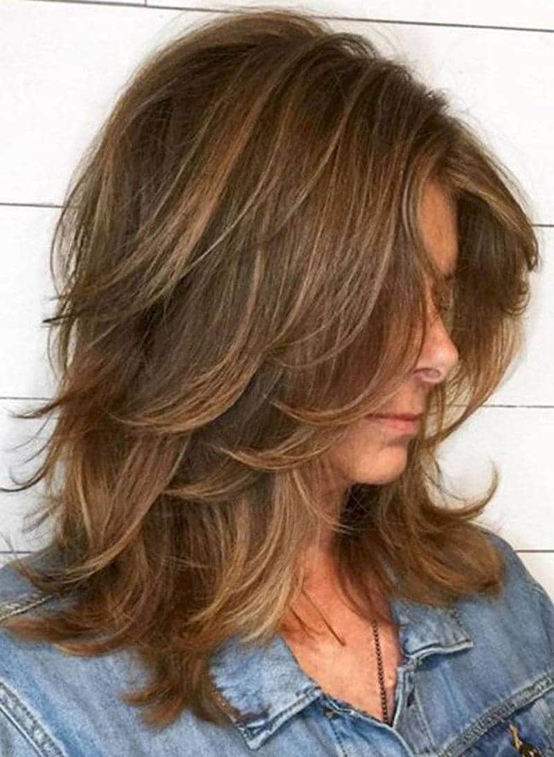 Cortes de cabelo long bob com camadas (Reprodução/Internet) Cortes de cabelo long bob com camadas (Reprodução/Internet)