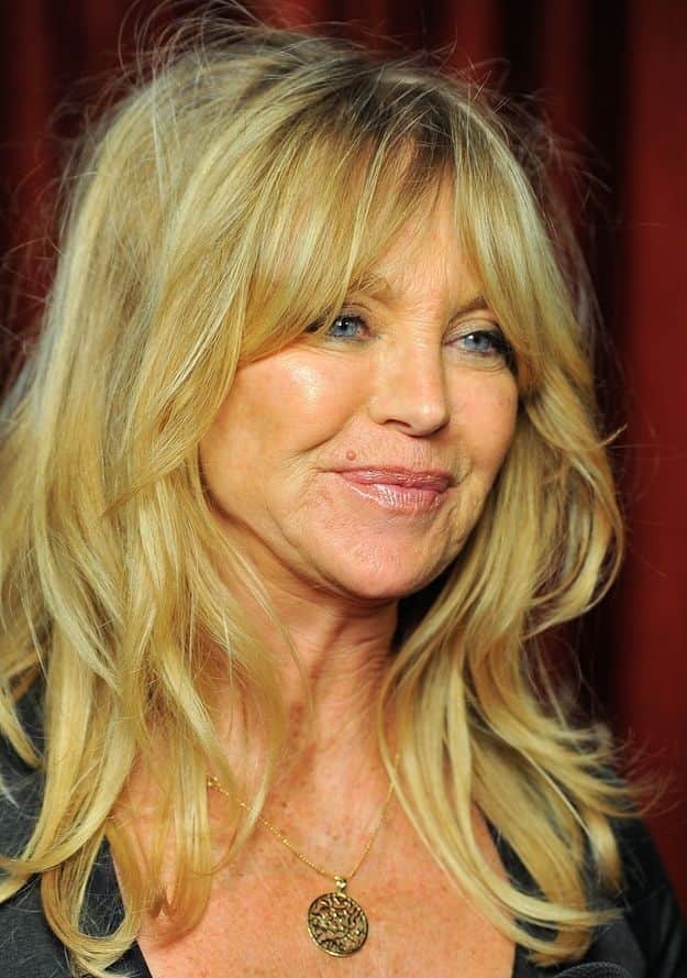 Goldie Hawn cabelo longo - (Reprodução Internet) Goldie Hawn cabelo longo - (Reprodução Internet)