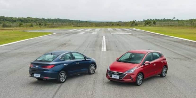 HB20 sedã e HB20 hatch (Foto - Reprodução Internet) HB20 sedã e HB20 hatch (Foto - Reprodução Internet)
