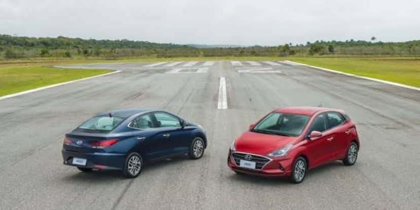 HB20 sedã e HB20 hatch (Foto - Reprodução Internet) HB20 sedã e HB20 hatch (Foto - Reprodução Internet)