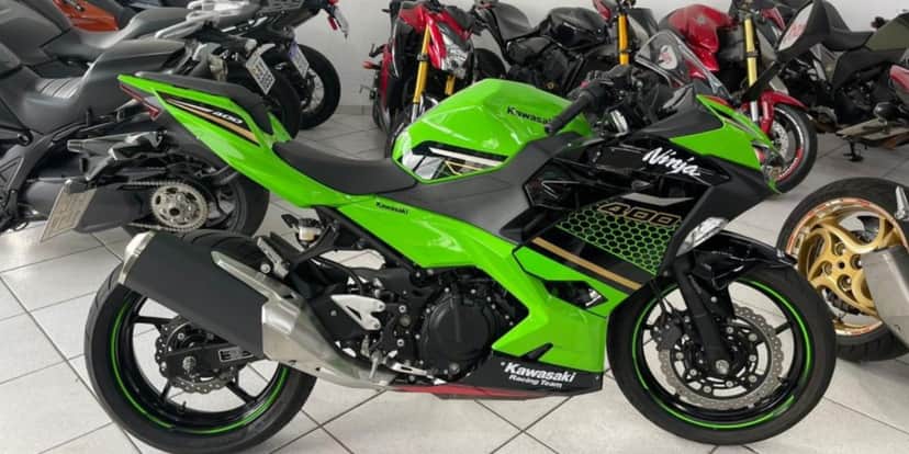 Modelo da moto KAWASAKI NINJA 400 2019 - Foto: internet Modelo da moto KAWASAKI NINJA 400 2019 - Foto: internet