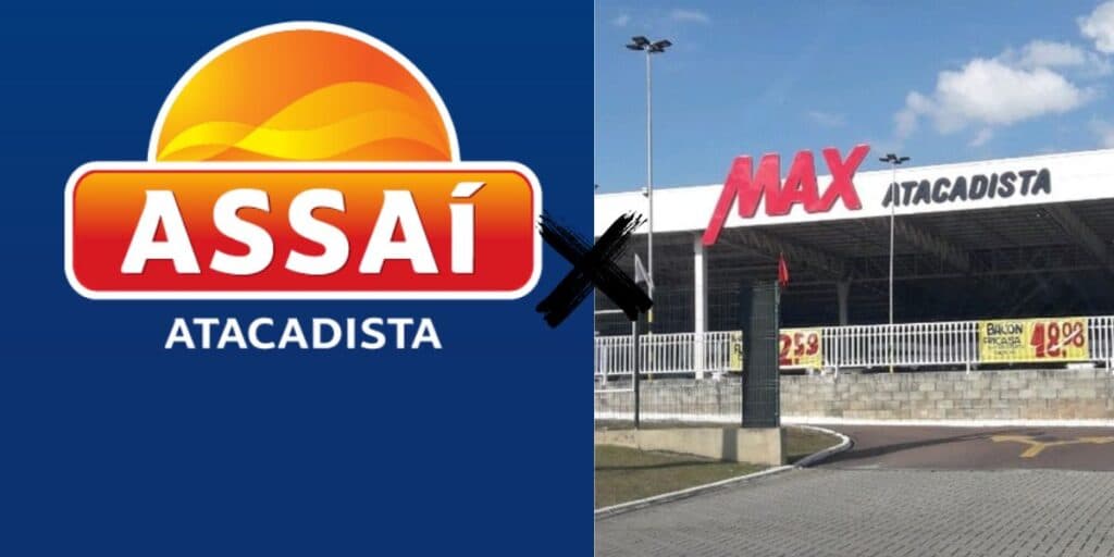 Logo do Assaí Atacadista e do Max Atacadista - Foto Reprodução Internet Logo do Assaí Atacadista e do Max Atacadista - Foto Reprodução Internet
