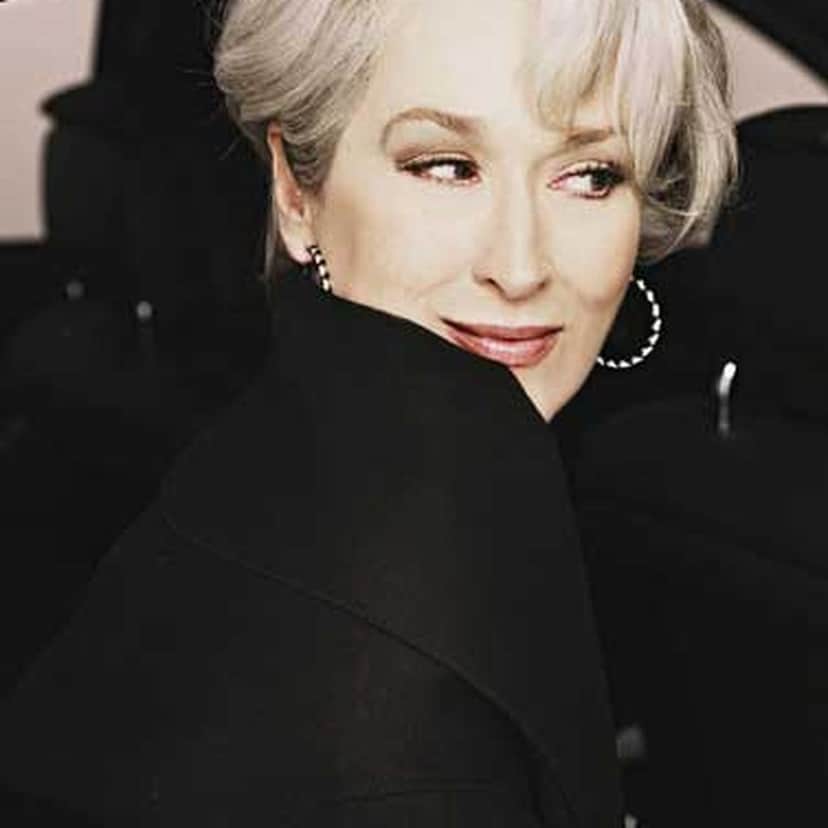 Meryl Streep cabelo curto liso - (Reprodução Internet) Meryl Streep cabelo curto liso - (Reprodução Internet)