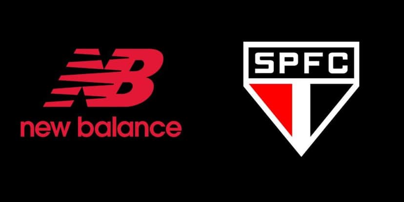 New Balance é a nova patrocinadora do São Paulo (Foto - Montagem TV Foco). New Balance é a nova patrocinadora do São Paulo (Foto - Montagem TV Foco).