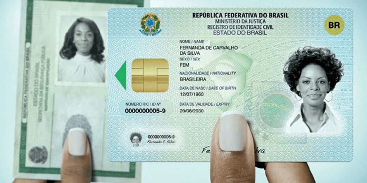 Documento: Novo RG (Foto: Reprodução, G1) Documento: Novo RG (Foto: Reprodução, G1)