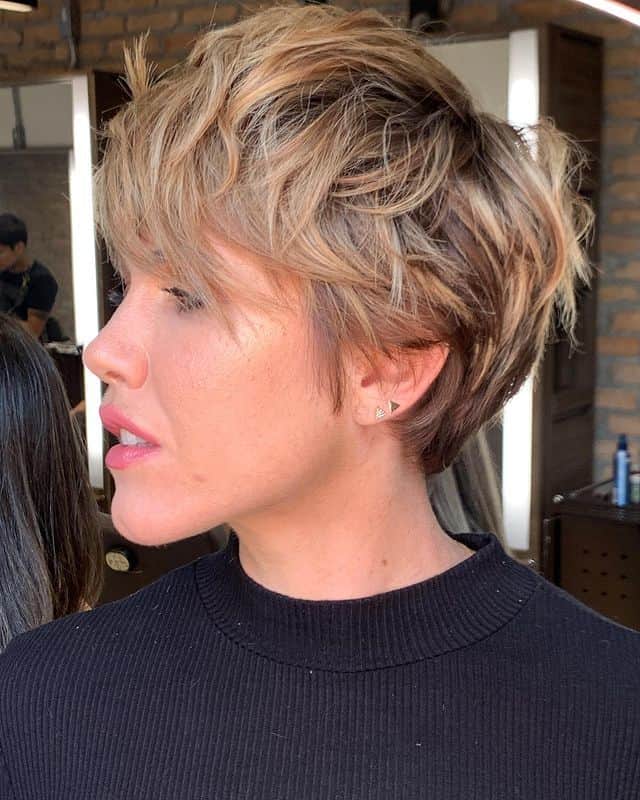 Pixie cut desfiado (Foto: Reprodução/ Internet) Pixie cut desfiado (Foto: Reprodução/ Internet)