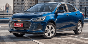 Sedã Chevrolet Onix Plus (Foto: Reprodução, Motor 1) Sedã Chevrolet Onix Plus (Foto: Reprodução, Motor 1)