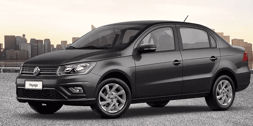 Volkswagen Voyage (Foto: Reprodução, Acelera Veículos) Volkswagen Voyage (Foto: Reprodução, Acelera Veículos)