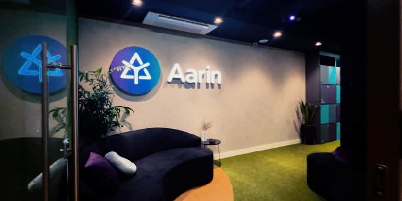Aarin é uma fintech (Foto: Reprodução/LinkedIn) Aarin é uma fintech (Foto: Reprodução/LinkedIn)
