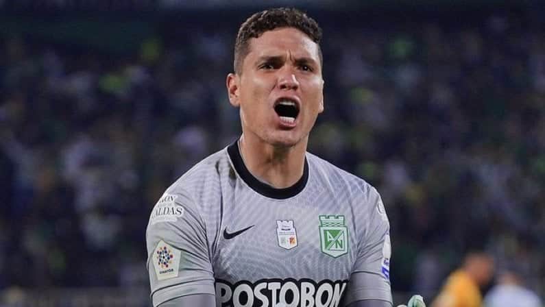 Aldair Quintana, goleiro do Atlético Nacional (Foto: Divulgação) Aldair Quintana, goleiro do Atlético Nacional (Foto: Divulgação)