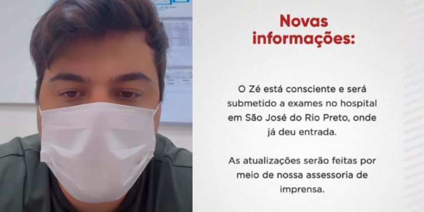 Cristiano tranquilizou os fãs com as informações que passou durante a madrugada (Reprodução: Instagram) Cristiano tranquilizou os fãs com as informações que passou durante a madrugada (Reprodução: Instagram)