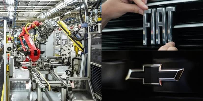Falência de Montadora esmagada por Fiat e Chevrolet (Reprodução: Montagem TV Foco) Falência de Montadora esmagada por Fiat e Chevrolet (Reprodução: Montagem TV Foco)