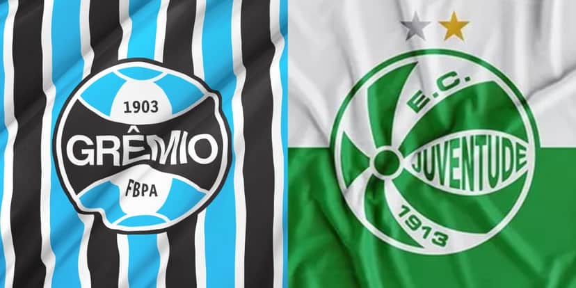 Grêmio e Juventude - (Foto: Reprodução / Internet) Grêmio e Juventude - (Foto: Reprodução / Internet)