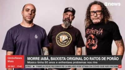 Globo paralisa jornal às pressas e confirma notícia de partida de estrela da música (Foto: Reprodução / Internet) Globo paralisa jornal às pressas e confirma notícia de partida de estrela da música (Foto: Reprodução / Internet)