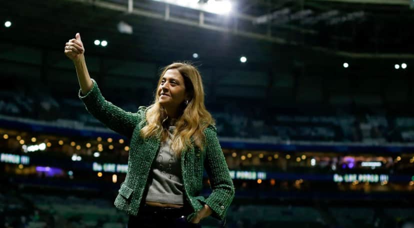 Leila Pereira é dona de fortuna bilionária (Foto: Getty Imagens) Leila Pereira é dona de fortuna bilionária (Foto: Getty Imagens)