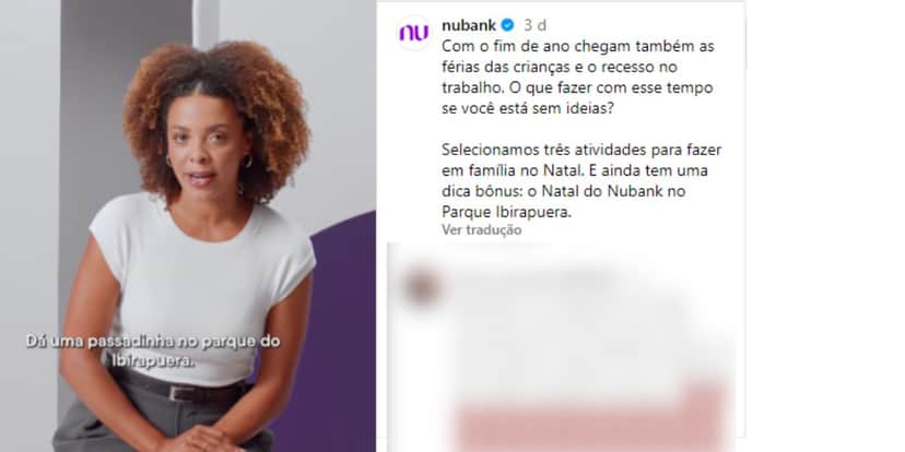 As 3 dicas do Nubank em suas redes sociais (Reprodução: Instagram) As 3 dicas do Nubank em suas redes sociais (Reprodução: Instagram)