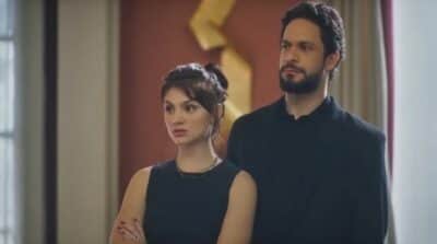 Petra e Luigi em Terra e Paixão (Foto: Reprodução / Globo) Petra e Luigi em Terra e Paixão (Foto: Reprodução / Globo)