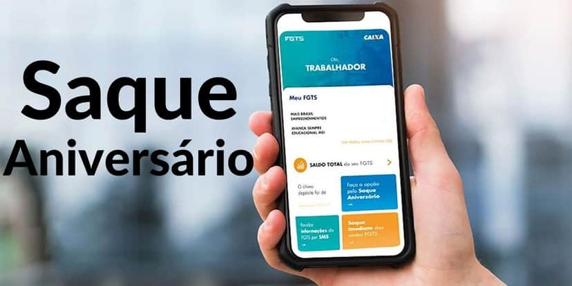Saque-aniversário fica disponível a partir do mês do aniversário dos trabalhadores (Reprodução: Montagem TV Foco) Saque-aniversário fica disponível a partir do mês do aniversário dos trabalhadores (Reprodução: Montagem TV Foco)