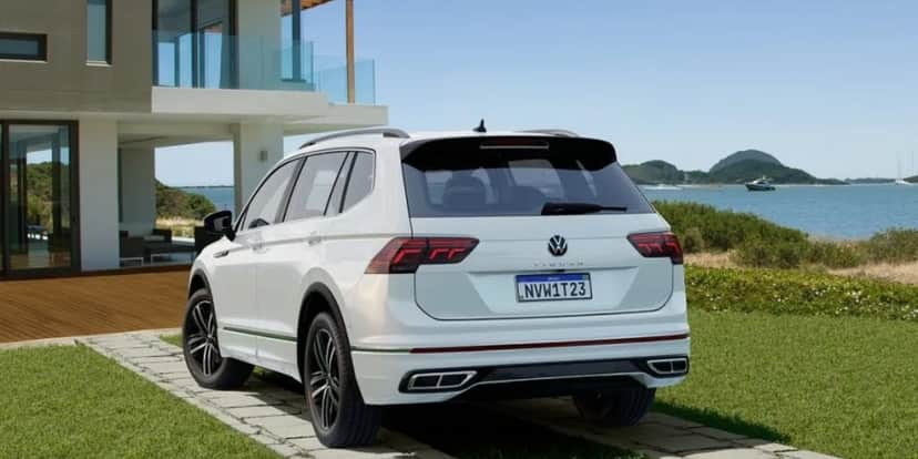 Tiguan Allspace R-Line 2023 (Foto: Divulgação/Volkswagen) Tiguan Allspace R-Line 2023 (Foto: Divulgação/Volkswagen)